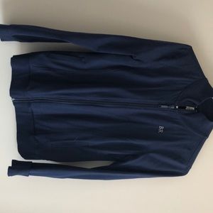 Navy zip-up jacket